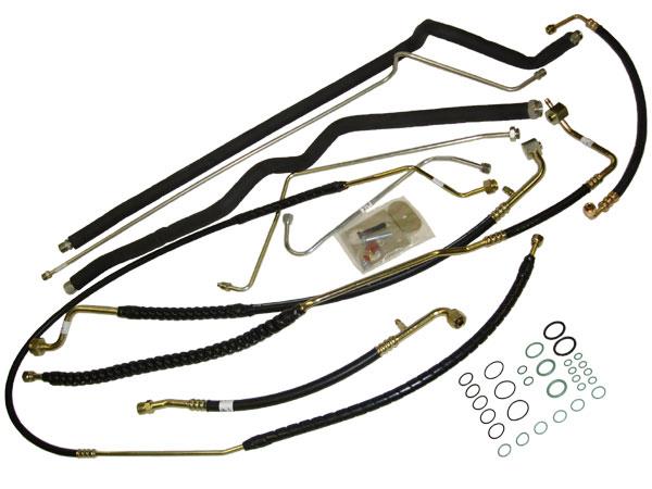 10 Piece A/C Hose and Steel Line Kit