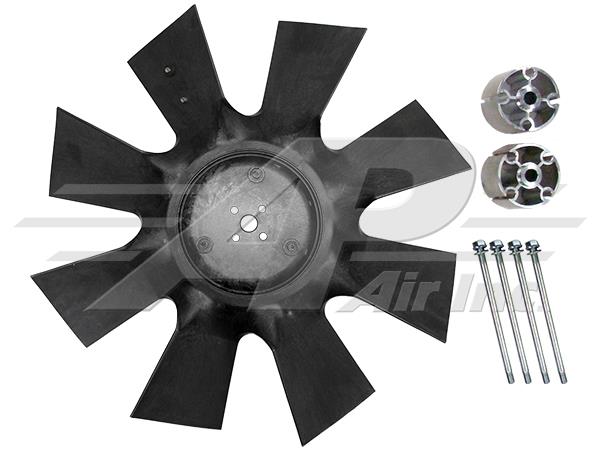 Case/IH Fan Clutch Elimination Kit - HD 8 Blade Fan