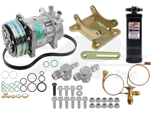 York to Sanden Compressor Conversion Kit - With Drier and Expansion Valve