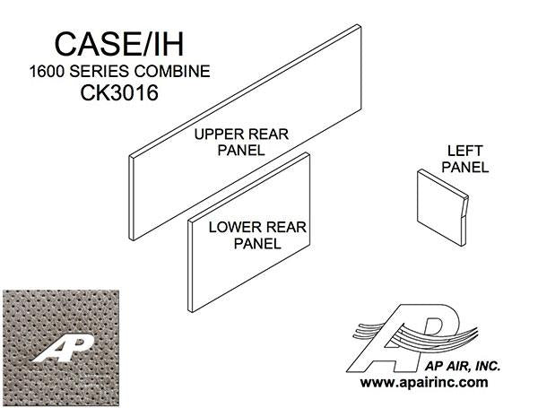 Case/IH Combine Lower Cab Kit - Berkshire Gray