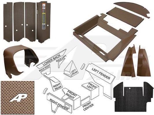 Complete Interior Cab Kit - Brindle Brown