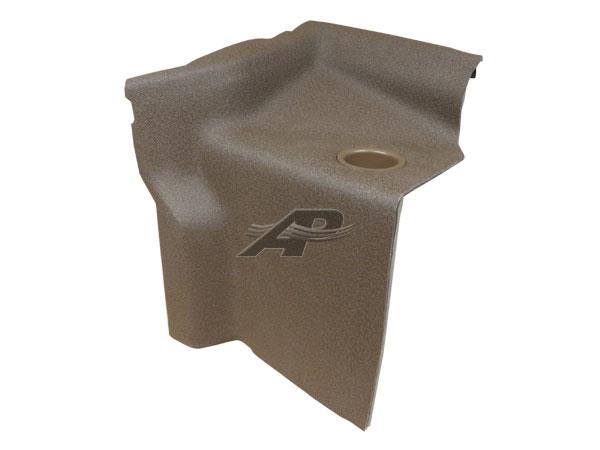 Left Wall with Cup Holder - Multi Brown