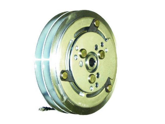 New Sanden Compressor Clutch, 5.98" Dia. 2 Groove