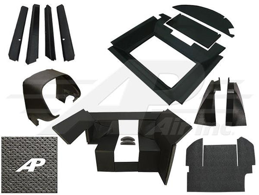 Late Series Qwik Fit Complete Interior Cab Kit - Black