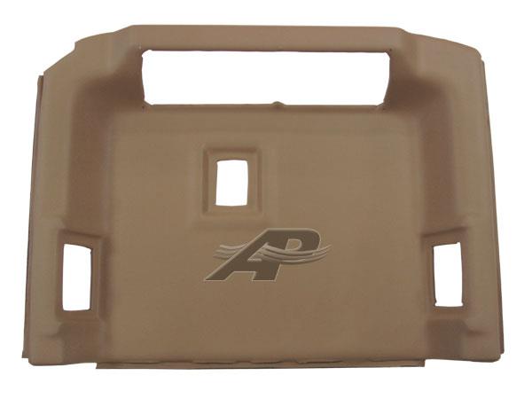 Main Cloth Headliner with Offset Dome Light without Monitor Notch - Camel Hair Tan