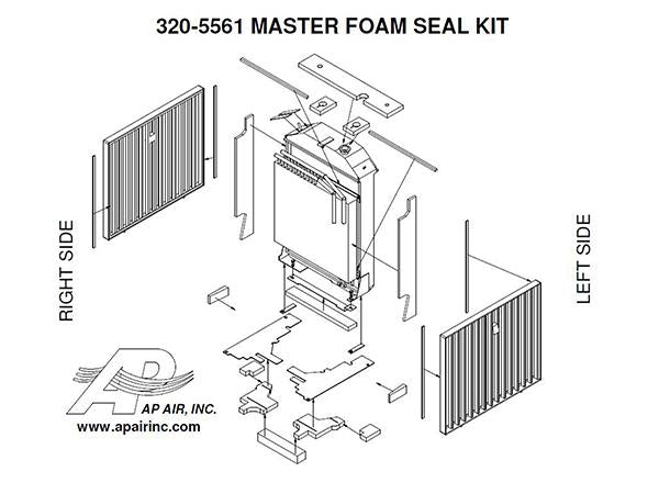 Master Foam Seal Kit