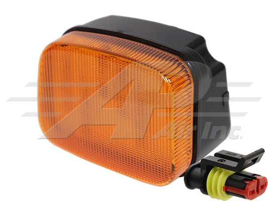 LED Amber Cab Light, Left - 4.75" x 3.25" x 2.5"