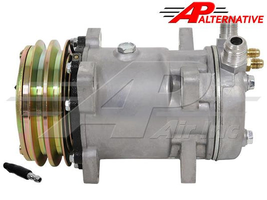 Alternative Compressor SD510 - 132mm, 2 Groove Clutch 12 V