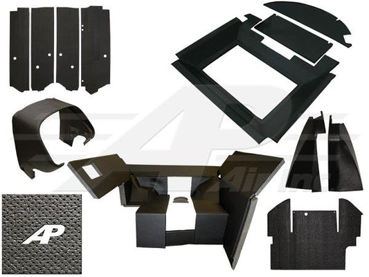 Late Series Qwik Fit Complete Interior Cab Kit - Black