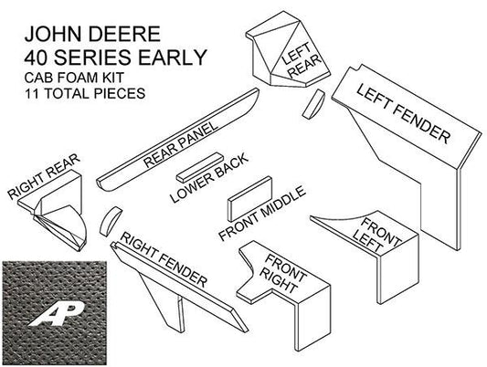 Early Series Lower Cab Kit - Black