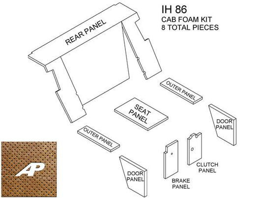 86 Series Cab Kit - Palomino Gunsmoke
