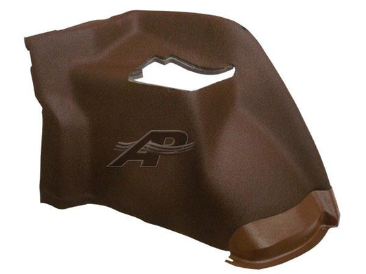 Left Fender With Buddy Seat - Multi Brown