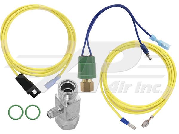 Low Pressure Switch Kit - Roof Mount with Switch, Charge Port Adapter and Wiring Harness