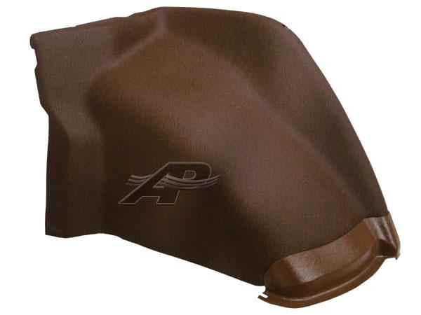 Early Series Left Fender with Buddy Seat - Multi Brown