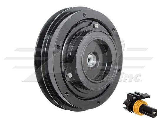 Denso Clutch - 146mm, 1 Groove, 12 V - Late Serial Number