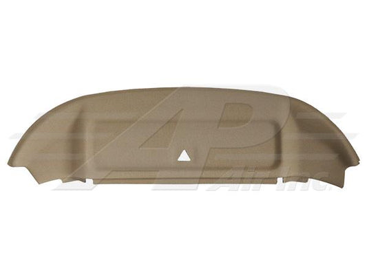 Front Vinyl Headliner, With Visor Indent - Sailcloth Tan